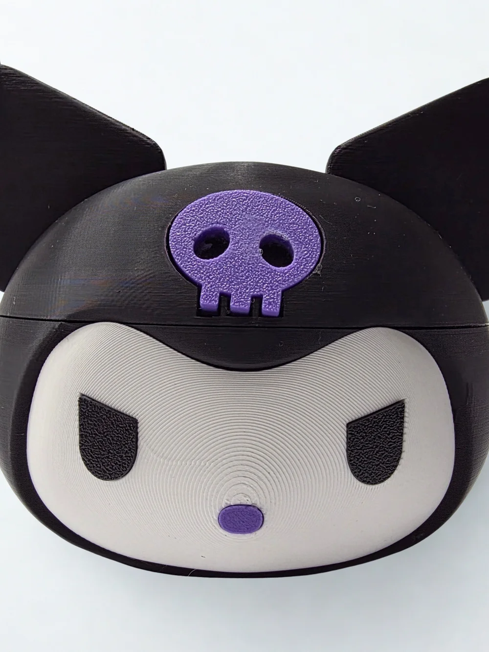 Kuromi Inspired Purple & Black Character Jewelry Set